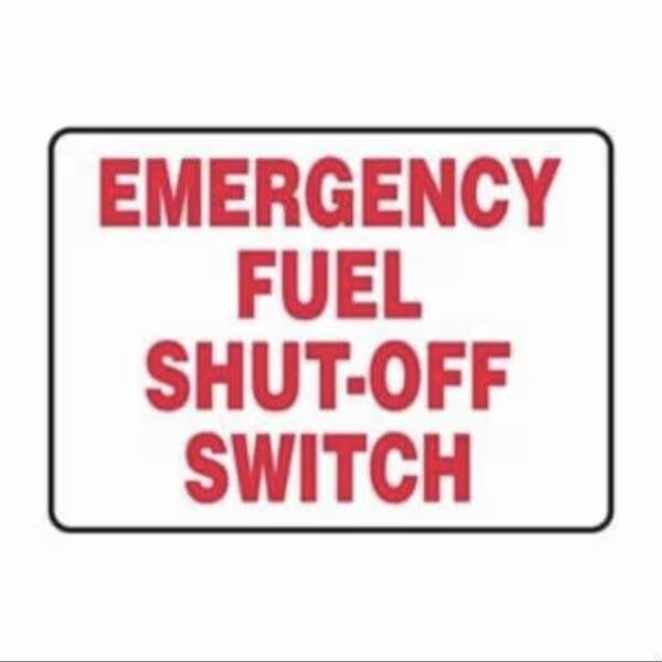 Accuform Exit Sign, Plastic, 14 in W, 10 in H MCHL572VP - main